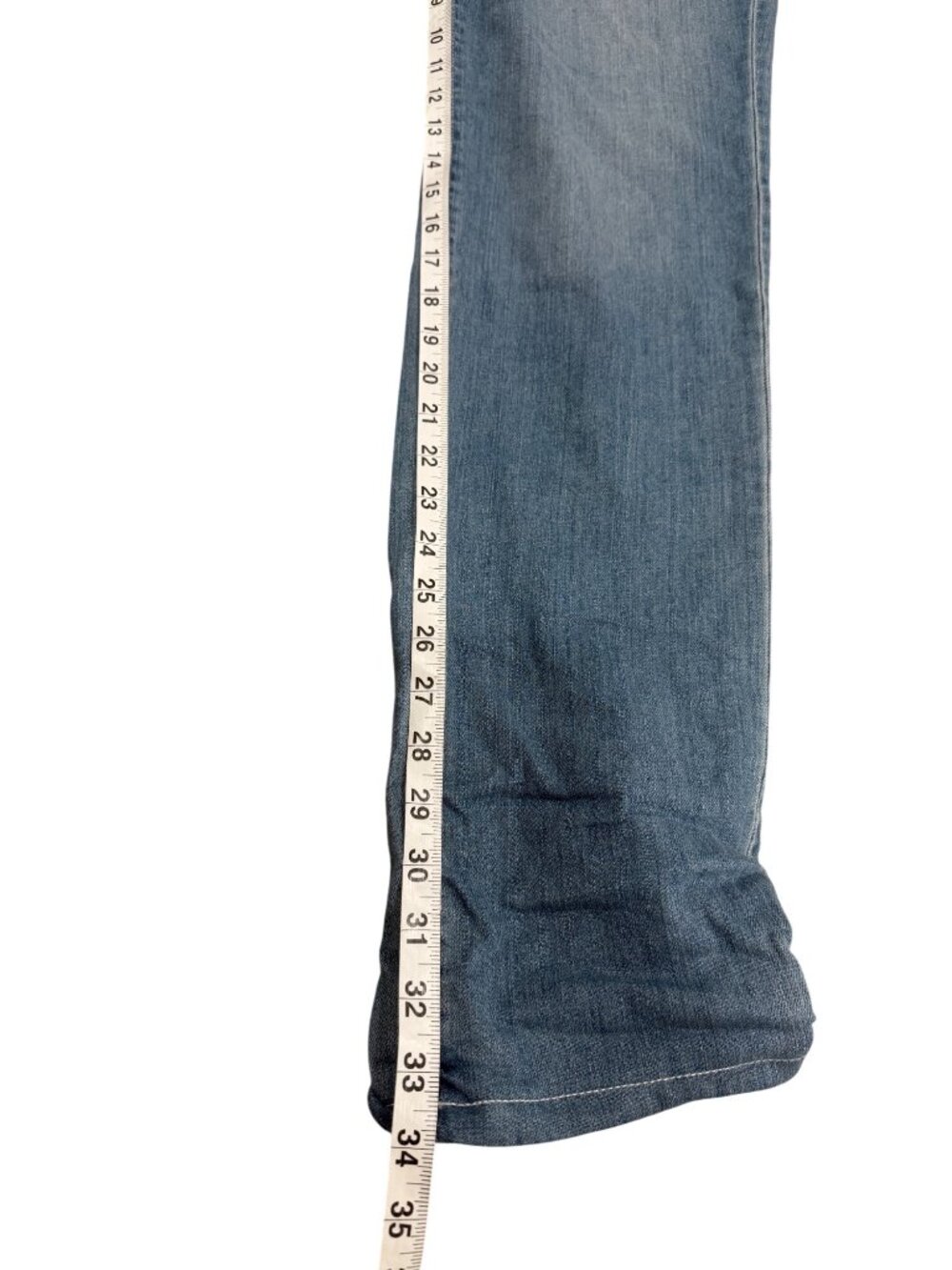 Eddie Bauer Women Size 6 Tall Jeans Boyfriend Flannel Lined Midrise Straight NEW - Picture 7 of 9